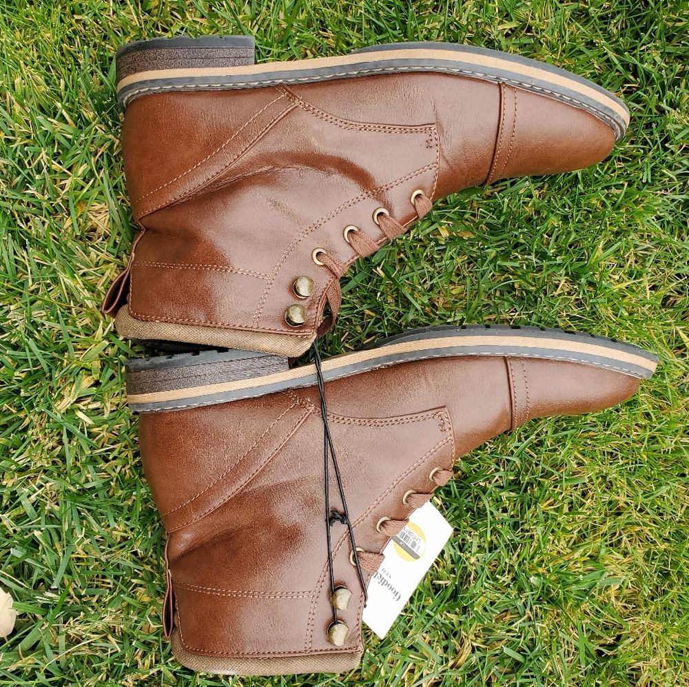Men's Bryce Boots Tan/Brown - Good fellow & co - shoes size Us size 9.5
